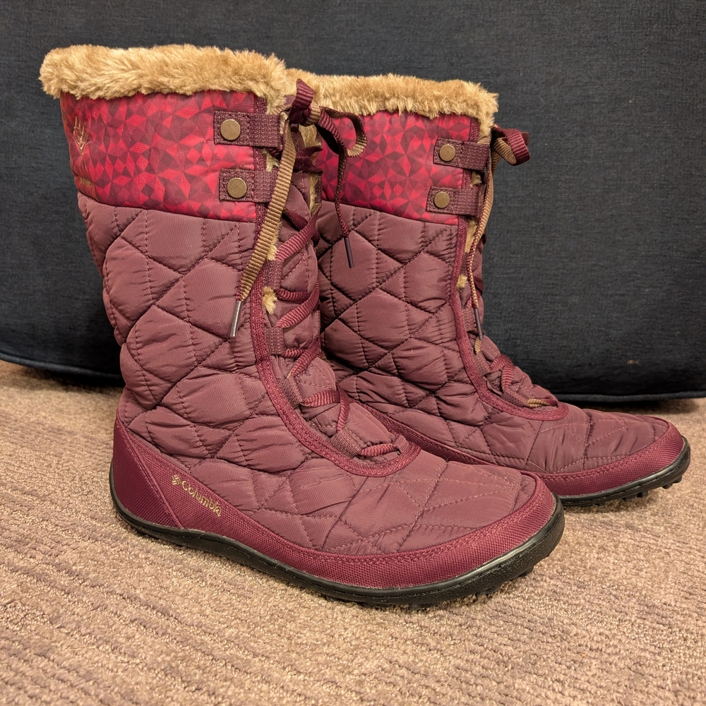 Columbia Women's Purple Winter Boots - Picture 2 of 5